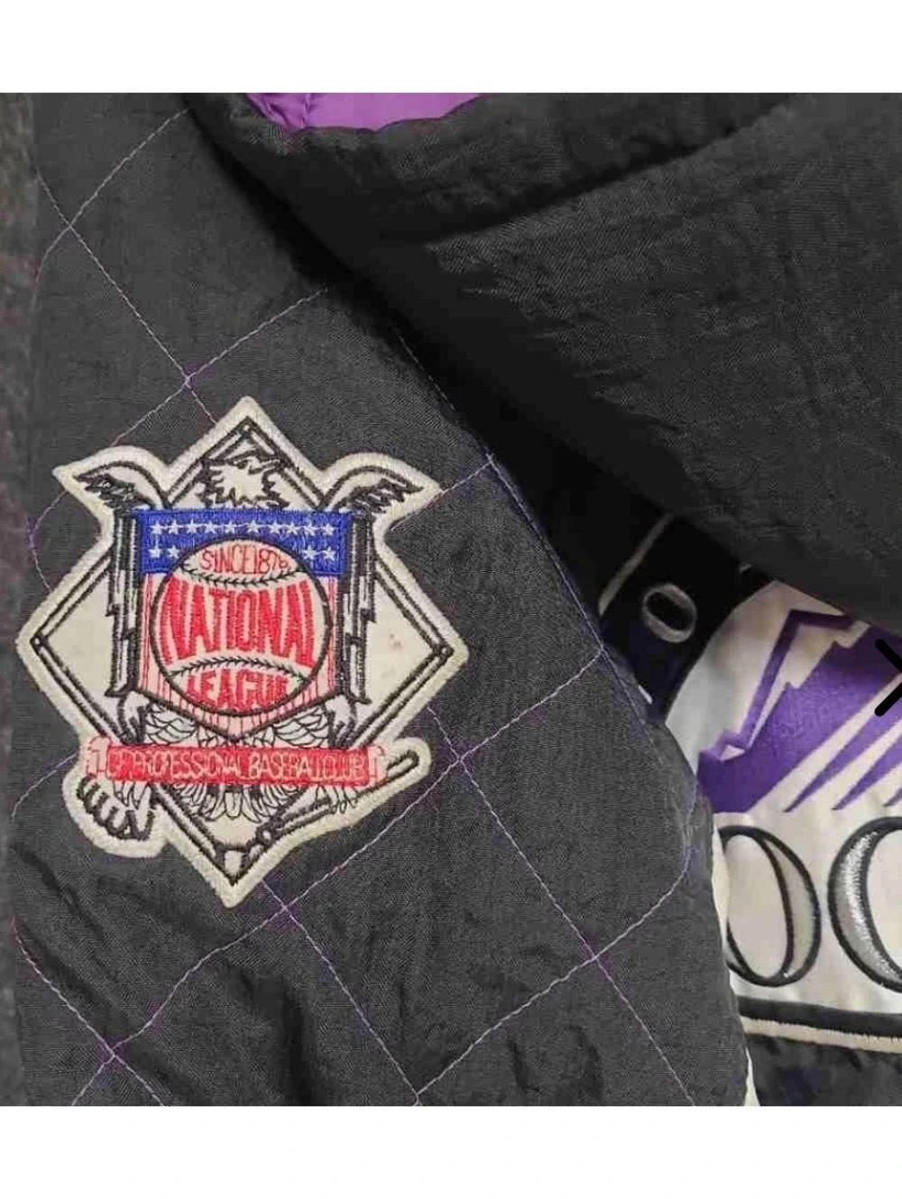 Colorado Rockies Vintage 90’s Starter Puff Jacket Classic Retro Design Big Logo